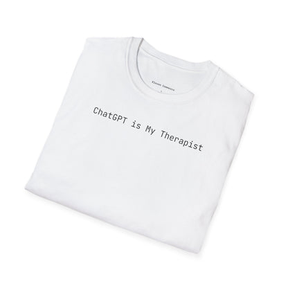ChatGPT is My Therapist Unisex Softstyle T-Shirt